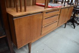 A vintage teak sideboard by Alfred Cox