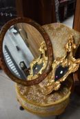 Two gilt/part gilt frame mirrors