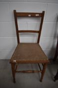 A Victorian bedroom chair