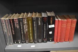 A selection of early to mid 20th Century English guidebooks, including Penguin, Pevsner and