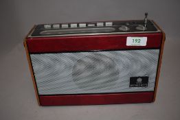 A vintage style Roberts radio.