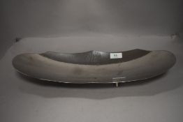 An arts and crafts hand worked three footed bowl by Borrowdale Lakeland Rural Industries