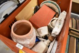 A selection of ceramics and decorations