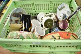A selection of ceramics and decorations
