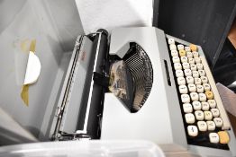 A vintage Signet Imperial typewriter