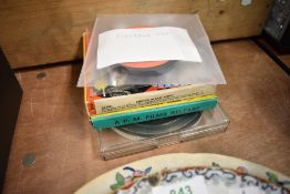 Five vintage 8mm films including Easy Street, Rocket ship to Mars, Fireball XL5 Jumbo and crazy