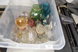 A selection of glass wares