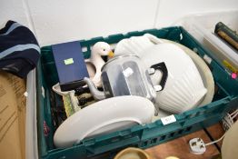 A selection of ceramics and kitchen wares
