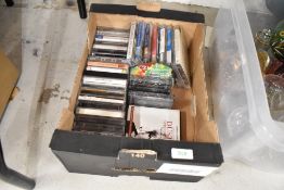 A selection of vintage cassette tapes