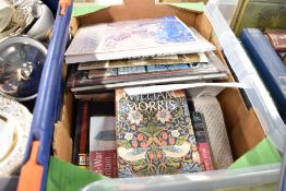 A selection of text library and reference books including arts and crafts interest