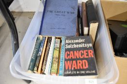 A selection of text library and reference books including history interest