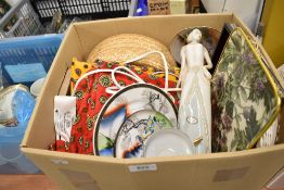 A selection of ceramics and decorations