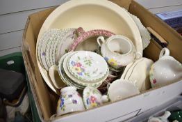 A selection of ceramics and decorations