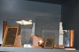 A selection of art deco picture and photo frames