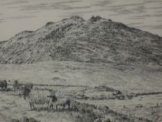 Alfred Wainwright (1907-1991) original pen and ink, entitled 'Wrynose Bottom' and signed to