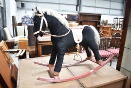 A vintage rocking horse
