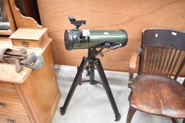 A Celestron Exlploroscope telescope