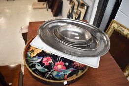A selection of serving trays