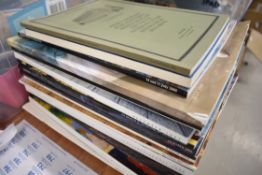 A selection of auction catalogues