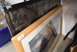 Two modern photographic prints