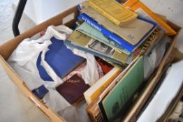 A selection of ephemera and books