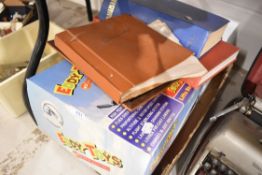 A selection of ephemera and stamps etc