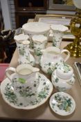 A selection of Staffordshire Kowloon pattern fine bone China