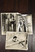 A selection of vintage erotic photographic prints for sexploitation films
