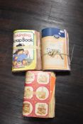 A selection of local interest scrap books or albums