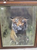 Leonard, (20th century), after, a print, Tiger studt, 38 x 45cm, framed and glazed, 70 x 58cm
