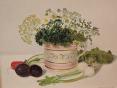 Audrey Johnson, (contemporary), still life, signed bottom right and dated 1990, 24 x 28cm, framed,