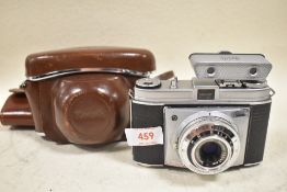 A Kodak Retinette camera with Schneider-Kreuznach Reomer 45mm 3,5 lens