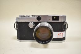 A Canon L3 No535949 with Jupiter 50mm 1,5f lens No690668