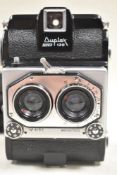 An ISO Duplex Super 120 Stereo camera No4195, single or stereo exposures are selectable by side