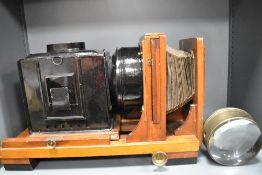 A Sands Hunter horizontal enlarger
