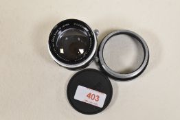 A Canon 50mm f1,4 lens No35016