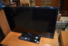 A 32 inch Panasonic flat screen television set