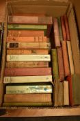 Library volumes and text books of thriller and mystery interest