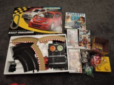 Four modern Lego sets, 3837 Monster 4, 3838 Lava Dragon, 3855 Ramses Return and 3851 Atlantis
