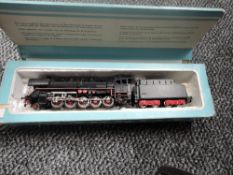 A 1960's Marklin HO Guterzug 2-10-0 Loco & Tender 54690, boxed 3027