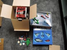 A Matchbox Thunderbirds Are Go Commemorative Set, a Vivid Imaginations Captain Scarlet and the