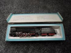 A 1960's Marklin HO Schnell 4-6-2 Loco & Tender 01097, boxed 3048
