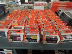 Sixty Five 21st century Matchbox diecasts including Hero City series, all in blister packs
