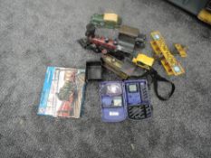 A Playcraft Railways P1100 Suburban Passenger Train Set, modern reproduction tin plate Trains,