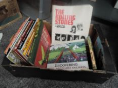 A box of Railway related volumes including PSL Railway Modelling and similar, Julian Holland