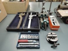 A collection of various Lathe Accessories used to make the previous Live Steam Lots along with a