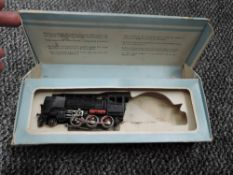 A 1960's Marklin HO 2-6-0 Loco missing tender, boxed 3003