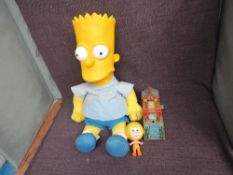 A 1971 Mattel Silly Talk Up Talking Doll with pull string in working order, a Japanese tin plate and
