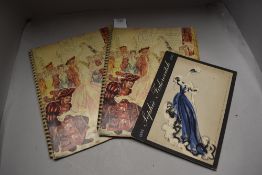 A memorial exhibition of designs for ballet,opera and stage booklet,of ballet Ruse interest,Sophie