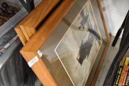 Three prints of sailing galleons or ships